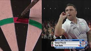 2018 International Darts Open  QF  Gerwyn Price v Ryan Searle [upl. by Nylsaj]