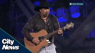 Extended interview Garth Brooks shares which tour songs hit him in the feels and more ahead of his [upl. by Yleik983]