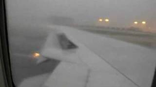 Crazy dangerous takeoff 767 in severe storm [upl. by Pawsner]