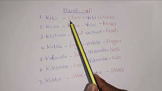 learning Kiswahili for Beginners simple Kiswahili words [upl. by Ehsom443]