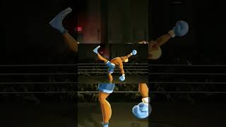 All minor circuit KO animations of PunchOut Wii shorts [upl. by Ecirtak]