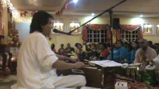 Sri Ajnish Rai sings Mahadeva Deva Maheshwara at Pasea Sai Center Trinidad [upl. by Basso]