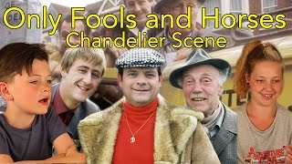 Only Fools and Horses Reaction Chandelier Scene Head Spread [upl. by Aronas]