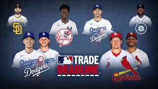 FULL MLB Trade Deadline recap Jazz Chisholm Jr Randy Arozarena and more stars on the move [upl. by Mya]