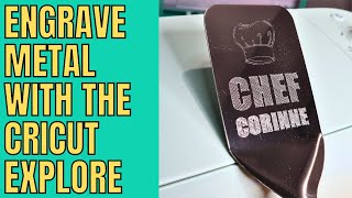 Engrave metal with your Cricut Explore Machine [upl. by Fauch23]