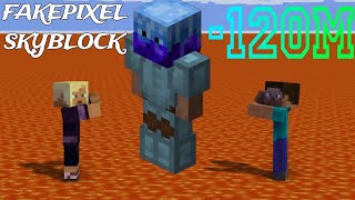 I make frozen blaze armor in fakepixel skyblock [upl. by Pelligrini]