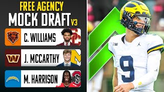 2024 NFL Mock Draft  JJ McCarthy Top 3 [upl. by Mirna]