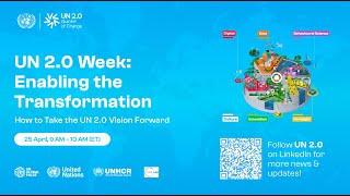 Enabling the Transformation How to take the UN 20 Vision Forward [upl. by Mikkel]