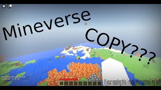 robloxMineverse COPY of real one with kjfenn330 [upl. by Skeie265]