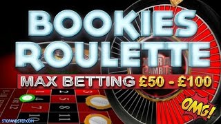 Bookies Roulette Max Betting  Coral FOBT Super Gambler £100 SPINS [upl. by Grondin528]