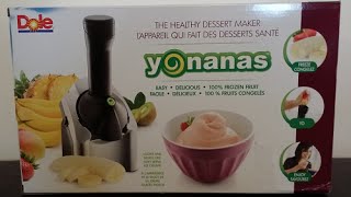 Yonanas Ice Cream Recipe with Reeses Chocolate amp Smarties [upl. by Savannah518]