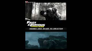 Hobbs and Shaw vs Brixton Full fight scene Remake shorts [upl. by Ulland]