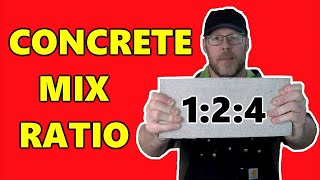 How to Make Concrete Ratio [upl. by Josephson]