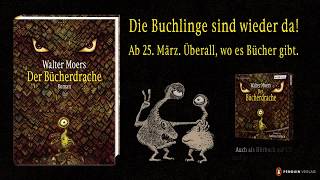 Walter Moers »Der Bücherdrache« – Offizieller Trailer zu Buch und Hörbuch [upl. by Assirec]