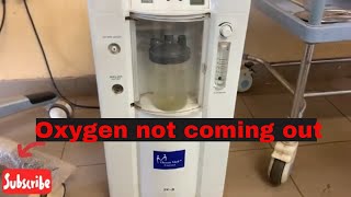 Fixing Oxygen Concentrator Outlet Blockage in a simple way [upl. by Yasmar719]