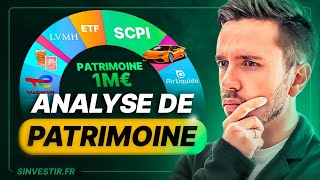 Comment devenir rentier grâce à ses investissements  Analyse Patrimoine d1M€ [upl. by Ahsiuqel]