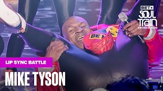 Mike Tyson Pushes It Real Good While Performing SaltNPepa quotPush Itquot  Soul Train Award 23 [upl. by Nereil]