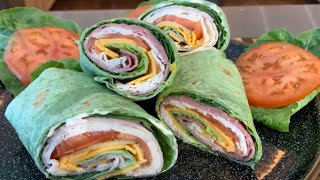 How to make a Healthy Sandwich Wrap [upl. by Reeher]