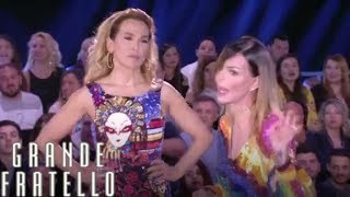 Grande Fratello  Il confronto in studio tra Luigi e Nina Moric [upl. by Oram331]