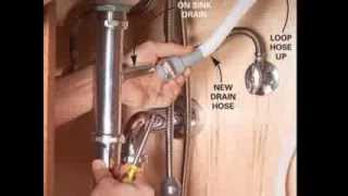 Dishwasher Drain Hose  How to Install Dishwasher Drain Hose [upl. by Nnaxor]