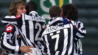 1122001 JuventusPerugia 20 Il primo gol di Nedved  Nedveds first goal [upl. by Naitsirhk]