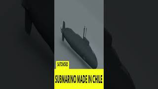 ¿Conocías al Submarino de Combate CHILENO shorts chile [upl. by Watanabe]