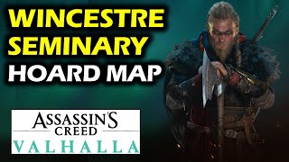 Wincestre Seminary Treasure Hoard Map Location amp Solution  Assassins Creed Valhalla walkthrough [upl. by Etaner]