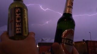 600fps Best Beer Ad Ever Becks Commercial slowmo lightning blitz germany WM amateur [upl. by Pelletier599]