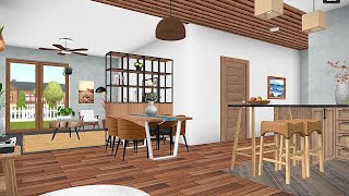 House Flipper Mobile  Small Tropical Bungalow [upl. by Anidam]