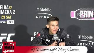 Macy Chiasson UFC 303 Post Fight Interview [upl. by Noscire]