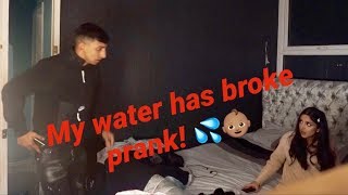 MY WATER HAS BROKE  PRANK [upl. by Goer]