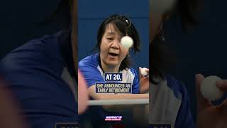 Zhiying Zeng 58yearold Olympian  Pairs Olympics 2024 [upl. by Aikemahs348]