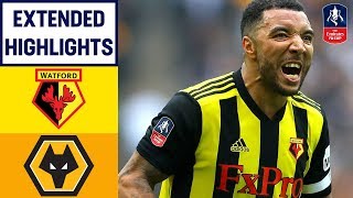 Hornets Seal THRILLING Comeback  Watford 32 Wolves  Emirates FA Cup 1819 [upl. by Byram]