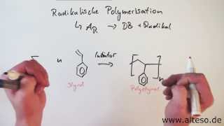 Die Radikalische Polymerisation Reaktionsmechanismen Organik [upl. by Ssew886]