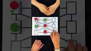 👆👆👆2 ppl table game mahjong mahjong games funny familytime tictactoe foryou [upl. by Alliuqahs484]