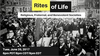 BlackProGen LIVE Ep 35 Rites of Life Religious Fraternal and Benevolent Societies [upl. by Aidin]