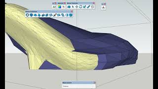 Quad remeshing în SketchUp [upl. by Sacksen]