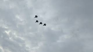 Lambeau Field November 5 2023 flyover [upl. by Dogs]