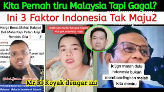 INDONESIA TIRU MALAYSIA⁉️ INI FAKTOR NEGARA KITA TIDAK BISA MAJU [upl. by Eilah89]