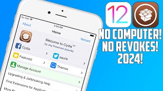 How To Jailbreak iOS 1257 No ComputerRevokes 2024 Get Cydia amp Sileo iPhone 5s6 iPadiPod [upl. by Acirtal197]