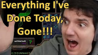 Everything Ive Done Today Gone Artosis Clips [upl. by Wrench]