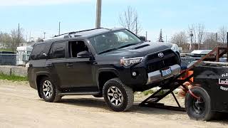 Toyota 4Runner OffRoad Test on Teeter Totter RTI Ramp Rock Crawling [upl. by Eniahpets702]