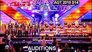 Ndlovu Youth Choir from Africa “My African Dream” UPLIFTING  Americas Got Talent 2019 Audition [upl. by Acsecnarf25]