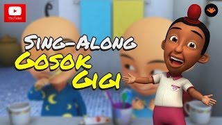 Upin amp Ipin  Lagu Gosok Gigi SingAlong [upl. by Irol]