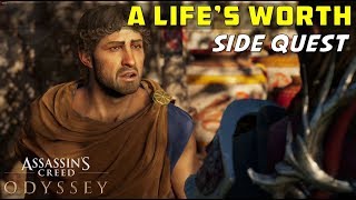 A Lifes Worth  Kill The Master Eyes of Kosmos Cultist  ASSASSINS CREED ODYSSEY [upl. by Lala]