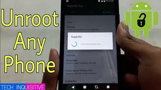 How to unroot Any Rooted Android Phone Safely Without Computer [upl. by Nolrev]