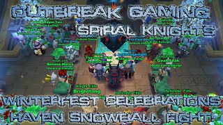 Spiral Knights  Winterfest Haven Snowball Fight [upl. by Nyloj480]