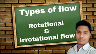 HINDI ROTATIONAL AND IRROTATIONAL FLOW [upl. by Leeanne28]