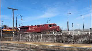 CPKC Train 230 at Dorval QC [upl. by Mindy]