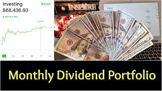 ✅68000 Dividend Portfolio Income QYLD SDIV PSEC AGNC  Dividend Stocks That Pay Monthly [upl. by Anilehs]